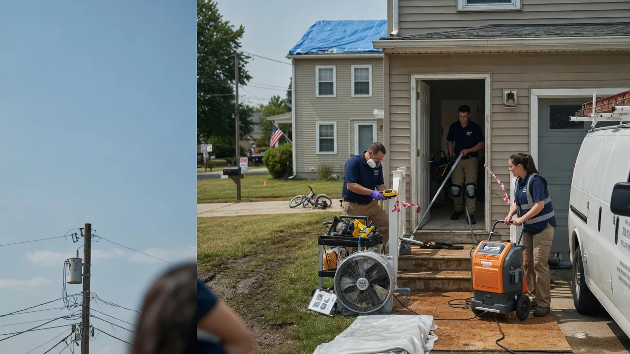 Water Damage Repair in Ansonville, NC near me